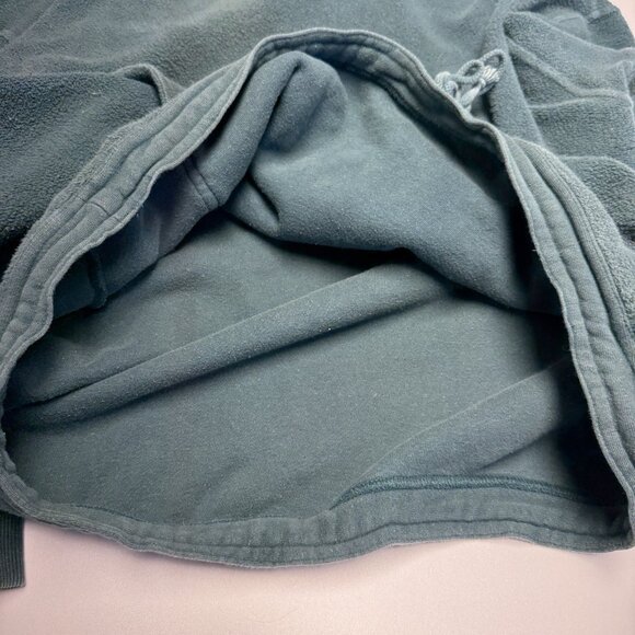 Bum Equipment Fleece Hoodie Sweatshirt Mens XL 26x28 Green Terry Cloth - Picture 10 of 13